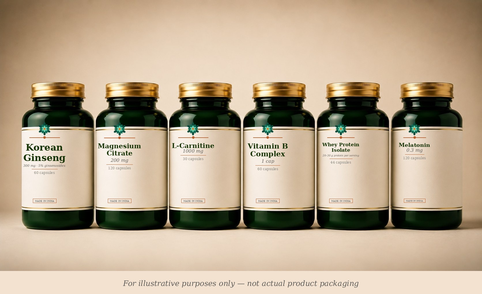 Navratri Dance Endurance supplement stack (illustrative)